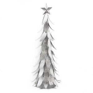 Silver Metal Tree 40cm