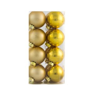 Gold Baubles 40mm