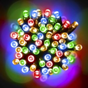 Led 20M Lights Multicolour green Wire