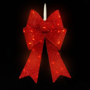 Red LED Bowknot