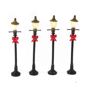 Street Lanterns with Bows 15cm s/4 bop