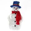 White Spun Snowman 50cm
