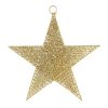 Gold Spun Star 40cm