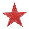 Red Spun Star 50cm