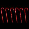 LED Candy Canes Red B.op s/6