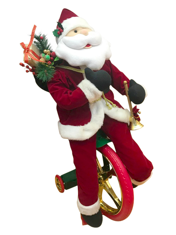 Tricycle Santa Animated Animation & Toys, Christmas Homewares, Christmas  Ornaments, Santa Ornaments